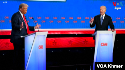 Biden, Trump clash in first presidential debate of 2024
