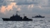 China meningkatkan patroli di perairan dekat Taiwan. Lima kapal penjaga pantai China, Senin (26/2), memasuki perairan yang dilarang atau dibatasi di sekitar pulau garis depan Taiwan, Kinmen. (Foto: AFP)