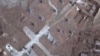 Citra satelit oleh Maxar Technologies menunjukkan pangkalan militer di Danau Donuzlav, Krimea, 12 Februari 2022. (Foto: Maxar Technologies via AFP)