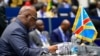Presidente da República Democrática do Congo, Félix Tshisekedi, Addis-Abeba, Etiópia