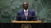 Prezidan Kenya William Samoei Ruto pwononse yon diskou devan 78em Asanble Jeneral Nasyonzuni nan Nouyok, 21 Sept. 2023. 