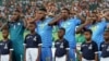 Pendant que l'hymne national congolais résonnait avant la demi-finale de la CAN entre la RDC et la Côte d'Ivoire, tous les joueurs congolais ont surpris en faisant ce geste.