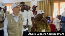 Jorge Carlos Fonseca, antigo Presidente de Cabo Verde, chefe da missão de observadores da CEDEAO, Guiné-Bissau, 4 Junho 2023