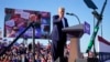 El expresidente Donald Trump habla en un mitin de campaña en el Aeropuerto Regional de Waco, el 25 de marzo de 2023, en Waco, Texas.
