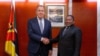 Sergei Lavrov e Filipe Nyusi em Maputo