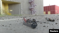 Gambar PLTN Zaporizhzhia usai serangan drone Ukraina, 7 April 2024. (Foto: Zaporizhzhia Nuclear Power Plant/via Reuters) 