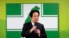 台灣副總統賴清德在台北發表講話。（2023年1月18日）