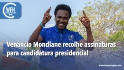 Washington Fora d’Horas: Venâncio Mondlane recolhe assinaturas para candidatura presidencial
