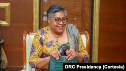 ጁዲት ሱሚንዋ ቱሉካ ቀዳመይቲ ሚንስተር ደሞክራቲክ ሪፓብሊክ ኮንጎ