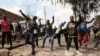 Une vingtaine de personnes ont été arrêtées lors de cette manifestation organisée par l'opposition.