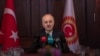 TBMM Başkanı Numan Kurtulmuş, Türkiye'nin Washington Büyükelçiliği Konutu'nda basın toplantısı düzenledi.