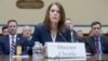 Direktur Dinas Rahasia AS Kimberly Cheatle memberikan kesaksian di hadapan anggota DPR AS di Washington, DC hari Senin (22/7).
