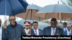 Paul Kagame (Rwanda) naVaWilliam Ruto