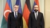 Azərbaycan və Ermənistanın xarici işlər nazirləri Ceyhun Bayramov və Ararat Mirzoyan