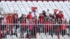 Təbriz stadionunda Traktorun qadın azarkeşləri, Traktor- Əl-Şarcə oyunu 
