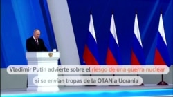Presidente de Rusia, Vladimir Putin, advierte a Occidente sobre el riesgo de una guerra nuclear