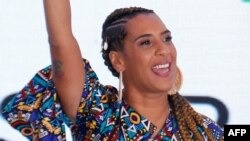 La ministra brasileña para la Igualdad Racial, Anielle Franco, en Brasilia, el 11 de enero de 2023. (Foto de Sergio Lima / AFP)
