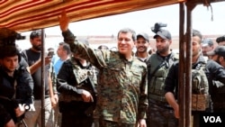 Fermandarê Giştî yê HSDê Mazlûm Ebdî, (General Mazlum Abdi)