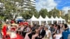 Boda colectiva celebrada en el municipio de Chacao con motivo del Día de San Valentín, el 14 de febrero de 2023.