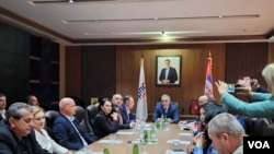 Skupština Srpske liste na severu Kosova, 24. oktobar (Foto: VOA)