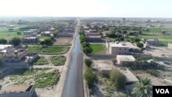 Dîmenên Dronê yên bajarokê Al-Shahil Dêrezor