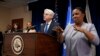 Minis Jistis Etazini Merrick Garland pale sou rapo Depatman Jistis la ki jwenn diskriminasyon sistematik kont Nwa ak Endyen Ameriken bo kote fos polis Minneapolis la, 16 Jyen 2023. 