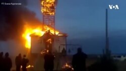 Rusiyanın Böyük Britaniyadakı səfirliyinin Ukraynada kilsənin yandırıldığına dair saxta iddiası