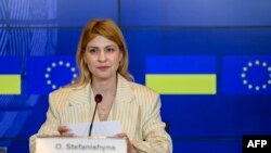 Ukrayna Baş nazirinin Avropa və Avro-Atlantik inteqrasiya üzrə müavini Olqa Stefanişina