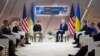 Susret Zelenskog i Bidena tokom NATO samita u Washingtonu održanog 11. jula 2024.