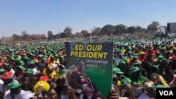 ZANU PF Star rally in Harare