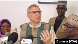 Jorge Carlos Fonseca, antigo Presidente de Cabo Verde e chefe da Missão de Observadores da CEDEAO, Bissau, Guiné-Bissau