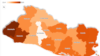 Mapa de embarazos en niñas y adolescentes de El Salvador