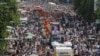 File Photo: Tens of thousands of people attend a funeral procession to carry the body of Kem Ley, an anti-government figure and the head of a grassroots advocacy group, "Khmer for Khmer" who was shot dead on July 10, to his hometown, in Phnom Penh, Cambodia July 24, 2016. REUTERS/Samrang Pring 