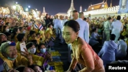 Putri Thailand Bajrakitiyabha Narendira Debyavati di The Grand Palace di Bangkok, Thailand, 1 November 2020. (Foto: Reuters)