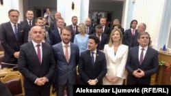 Članovi nove Vlade Crne Gore (Foto: RSE) 