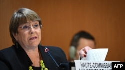 Komisioner Tinggi HAM PBB Michelle Bachelet 
