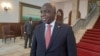 Tete António, ministro das Relações Exteriores de Angola, à saída do encontro com o Presidente são-tomense, São Tomé, 4 Outubro 2022