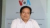 លោក យ៉ែម បុញ្ញឫទ្ធិ ប្រធានគណបក្សកម្ពុជានិយម ផ្តល់បទសម្ភាសន៍ដល់វីអូអេ​នៅ​រាជធានី​ភ្នំពេញ កាលពីថ្ងៃទី៦ ខែមេសា ឆ្នាំ២០២២។ (ស៊ុន ណារិន/វីអូអេ)