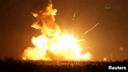 La société Orbital Sciences Corporation affirme vouloir faire toute la lumière sur l'explosion d'Antares, avant de reprendre ses missions vers l'ISS (Photo NASA) 