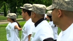 Sueñan con ser militares de EE.UU.