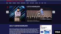 America's Got Talent şousunun iştirakçısı Üzeyir Novruzov