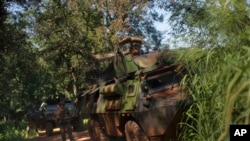 Pasukan Perancis di Bambari, Republik Afrika Tengah (Foto: dok).