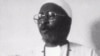 Un homme du troisième âge, feu Amadou Hampate Ba, écrivain ivoiro-malien, connu à Abidjan comme le " Sage de Marcory" décédé à Abidjan en 1991 .