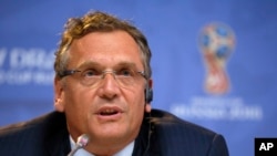 Jérôme Valcke, secrétaire général de la Fifa relevé de ses fonctions