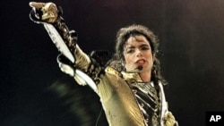 Michael Jackson en concert à Vienne (Archives)