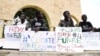 Manifestants lors de la grève pour le climat à Thiès au Sénégal le 20 septembre 2019. 
