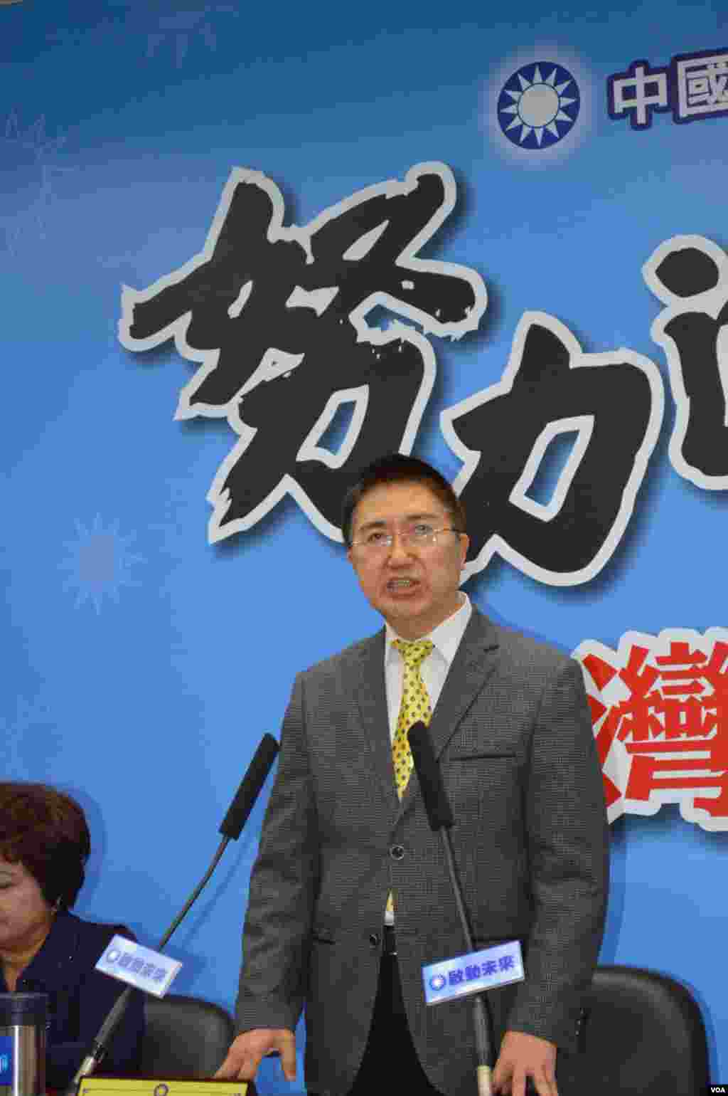 國民黨政策會執行長林鴻池(美國之音申華拍攝)