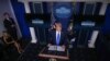 El presidente Donald Trump se dirige a los periodistas durante una comparecencia celebrada la Casa Blanca, el 23 de septiembre de 2020.