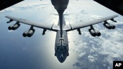 미군의 B-52 전략 폭격기 (자료사진)