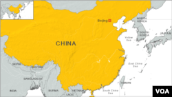 Peta wilayah China